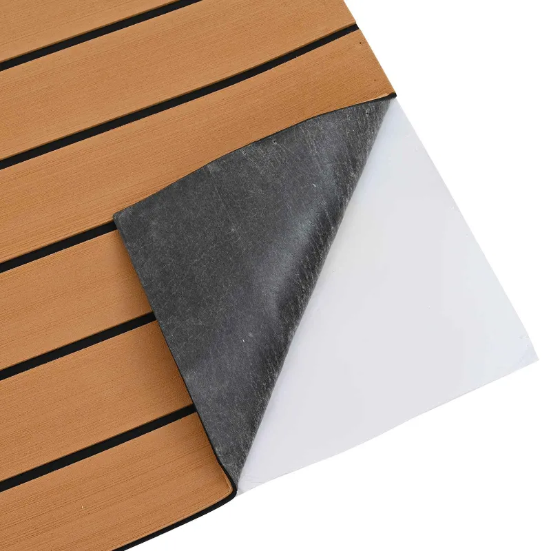 Valties kilimėlis Dryžuotas Ruda ir juoda 240 x 60 cm EVA