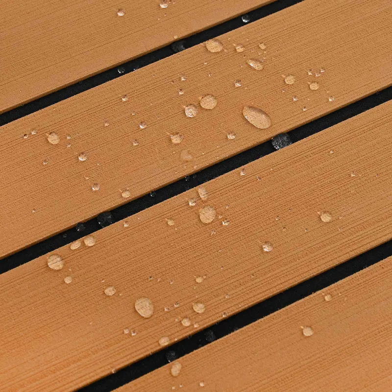 Valties kilimėlis Dryžuotas Ruda ir juoda 240 x 60 cm EVA