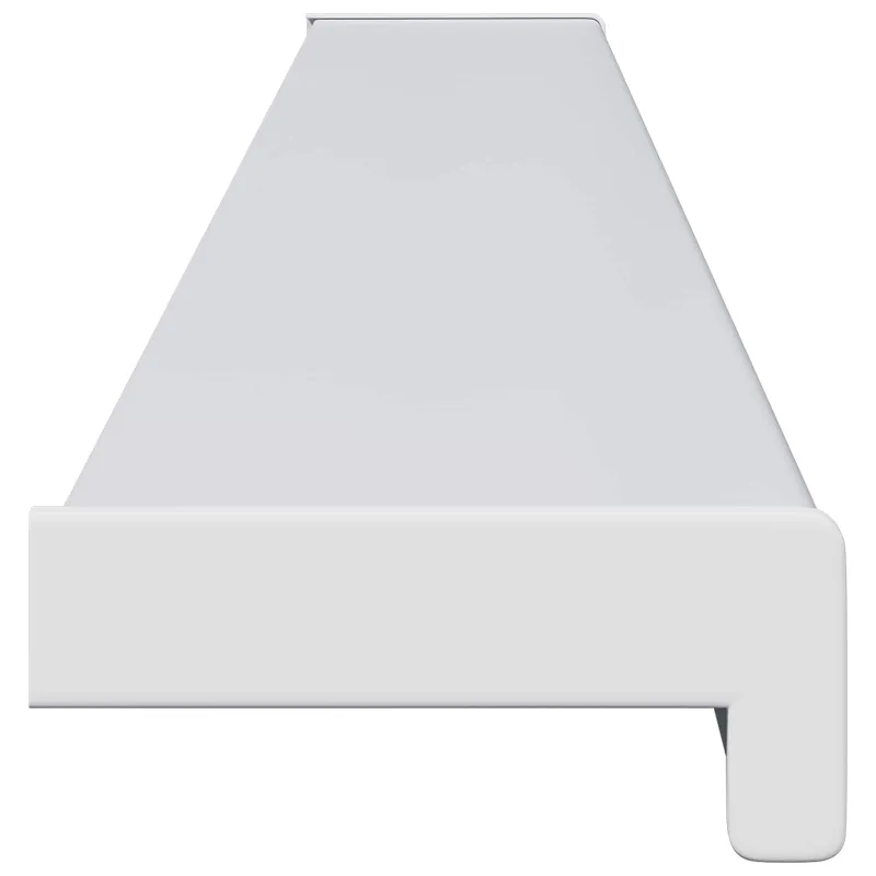 Langų palangė Balta 140 x 15 x 4,5 cm PVC