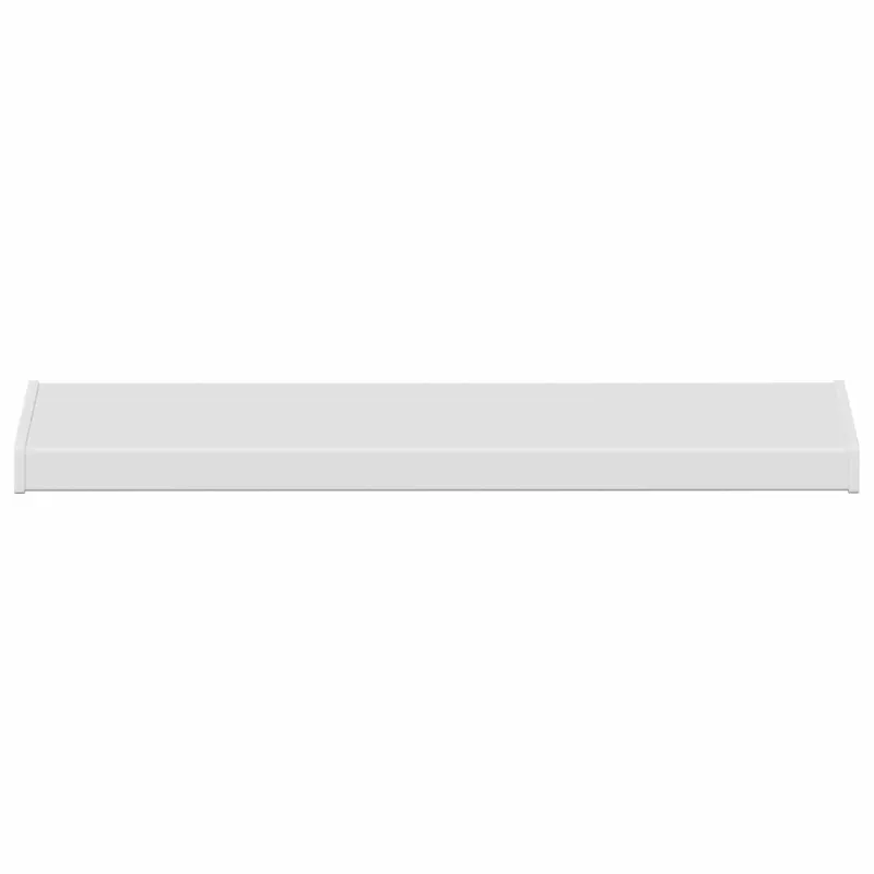 Langų palangė Balta 60 x 25 x 4,5 cm PVC