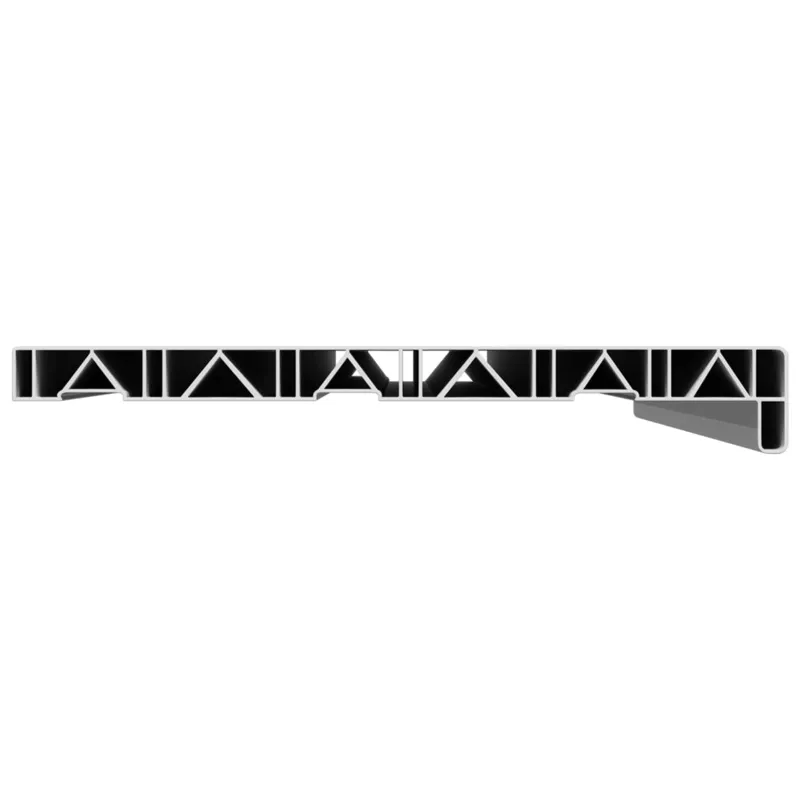Langų palangė Balta 60 x 30 x 4,5 cm PVC