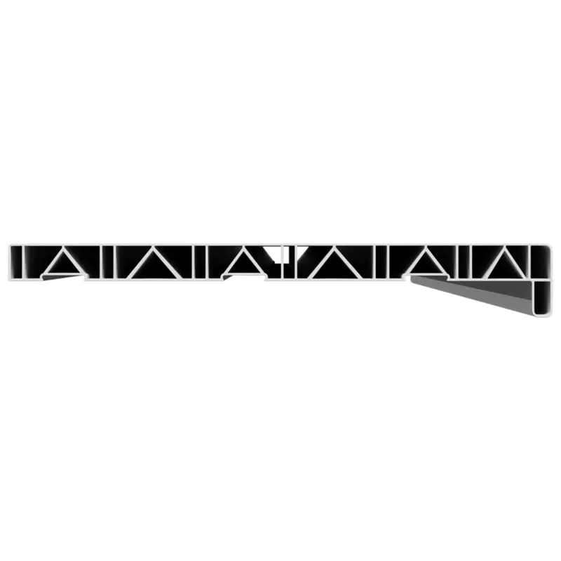 Langų palangė Balta 120 x 35 x 4,5 cm PVC