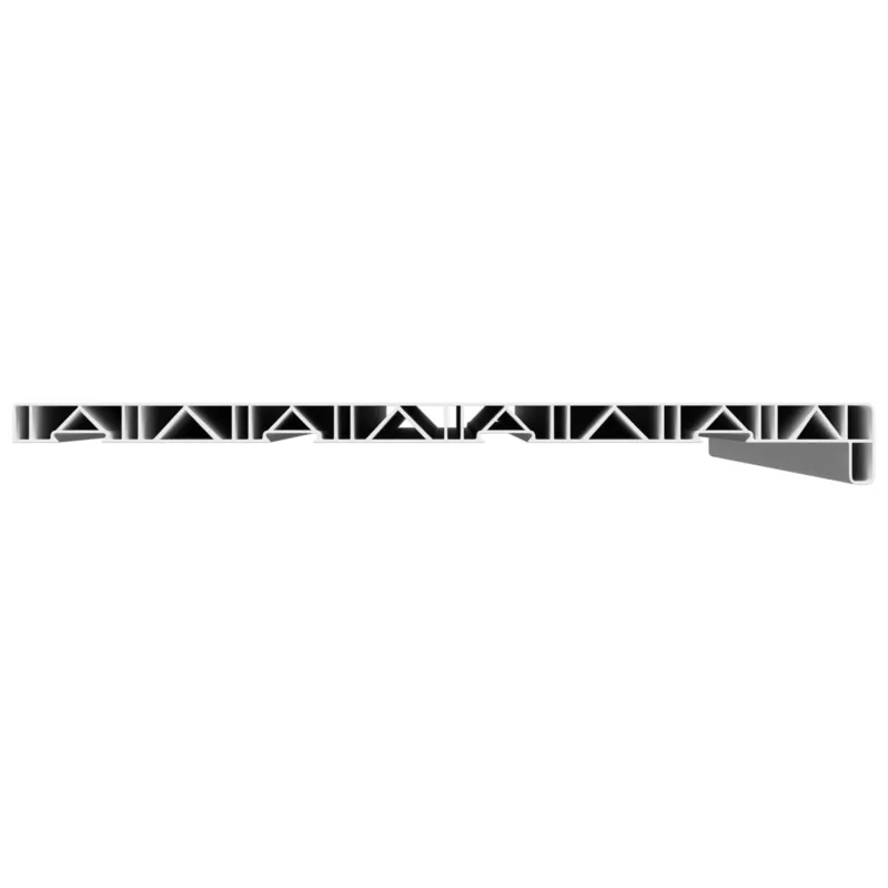Langų palangė Balta 60 x 40 x 4,5 cm PVC