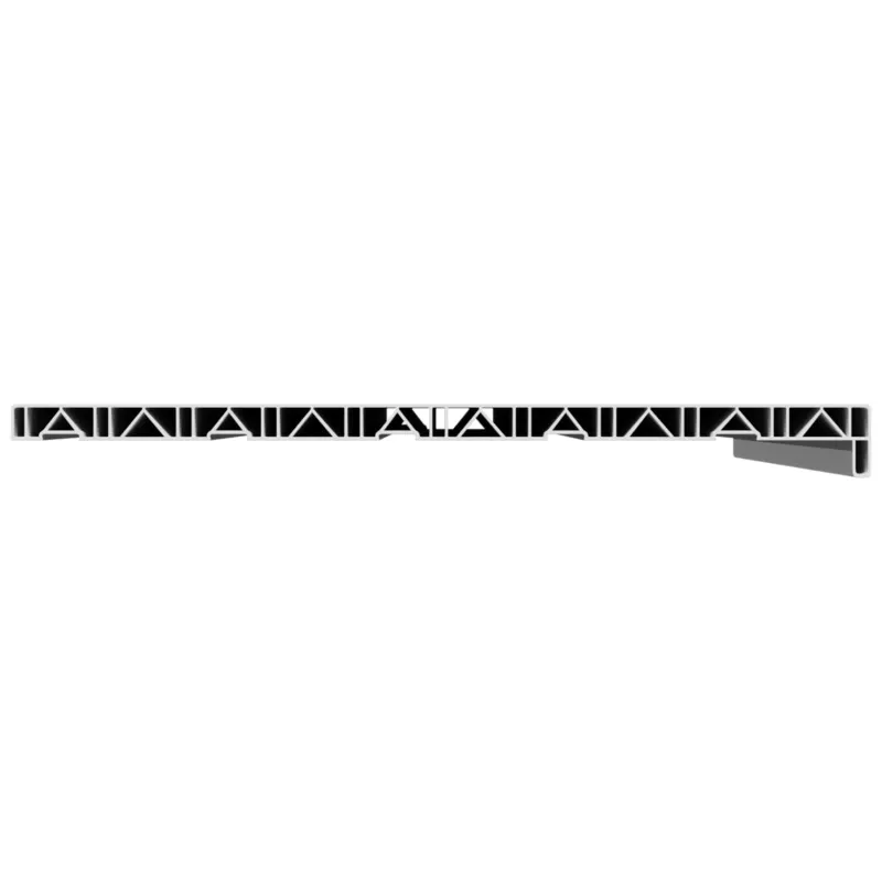 Langų palangė Balta 80 x 50 x 4,5 cm PVC