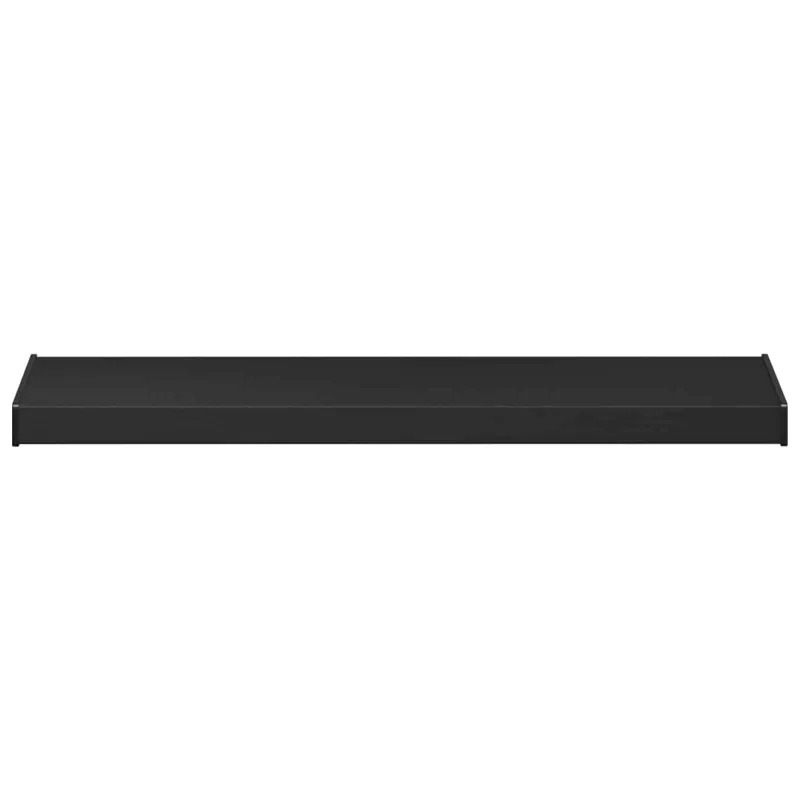 Langų palangė Juoda su medienos tekstūra 60 x 30 x 4,5 cm PVC