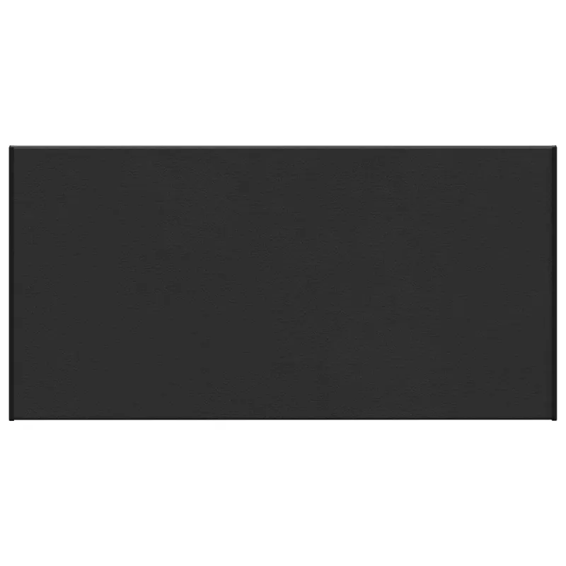 Langų palangė Juoda su medienos tekstūra 100 x 45 x 4,5 cm PVC