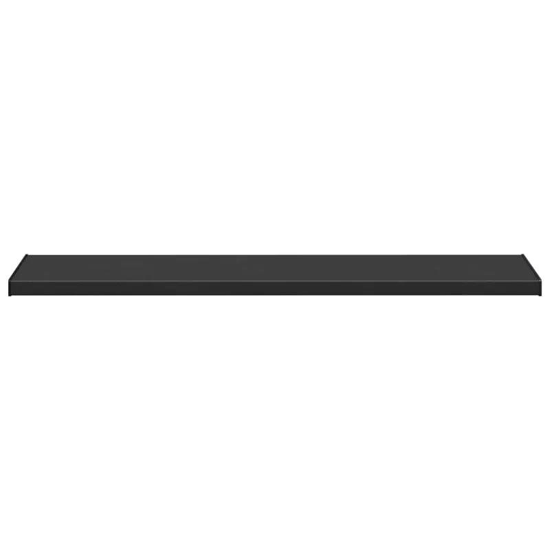 Langų palangė Juoda su medienos tekstūra 160 x 45 x 4,5 cm PVC