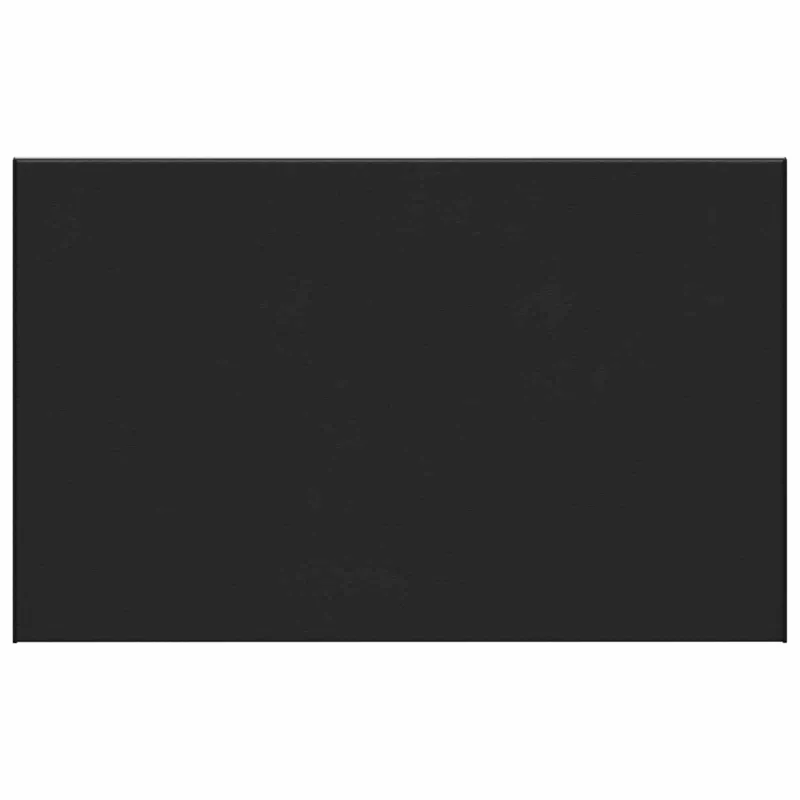 Langų palangė Juoda su medienos tekstūra 100 x 50 x 4,5 cm PVC