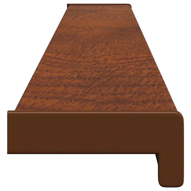 Langų palangė Ruda mediena 120 x 10 x 4,5 cm PVC