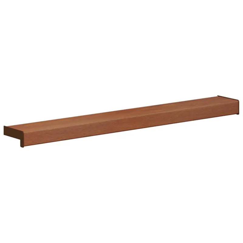 Langų palangė Ruda mediena 80 x 15 x 4,5 cm PVC