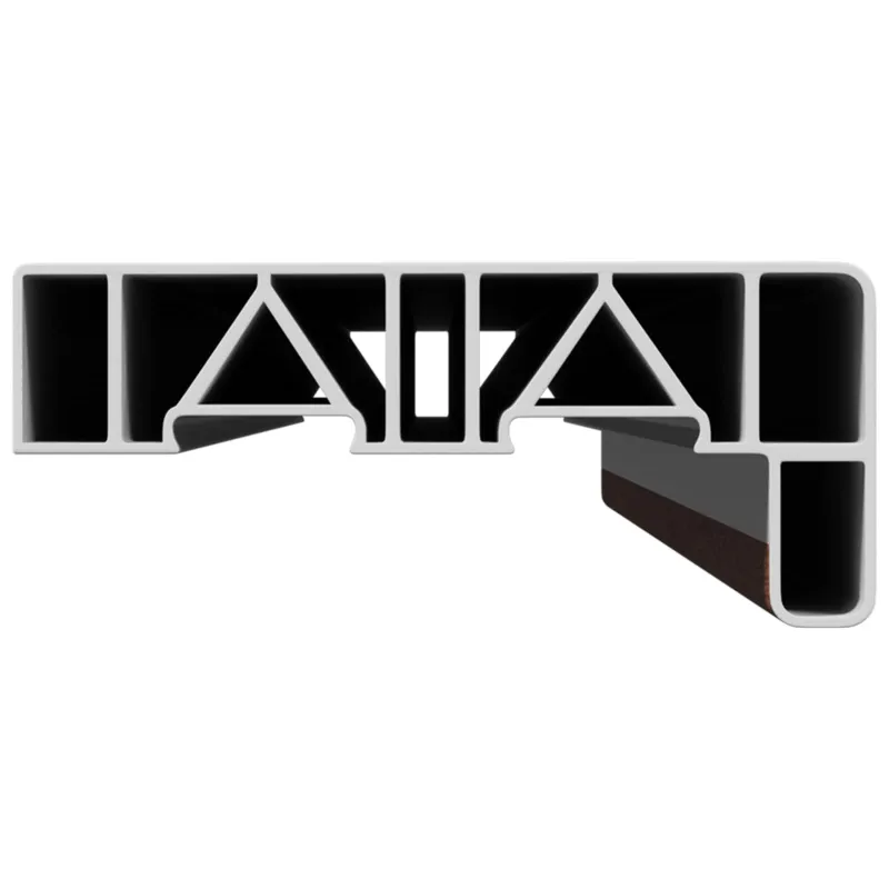 Langų palangė Ruda mediena 140 x 15 x 4,5 cm PVC