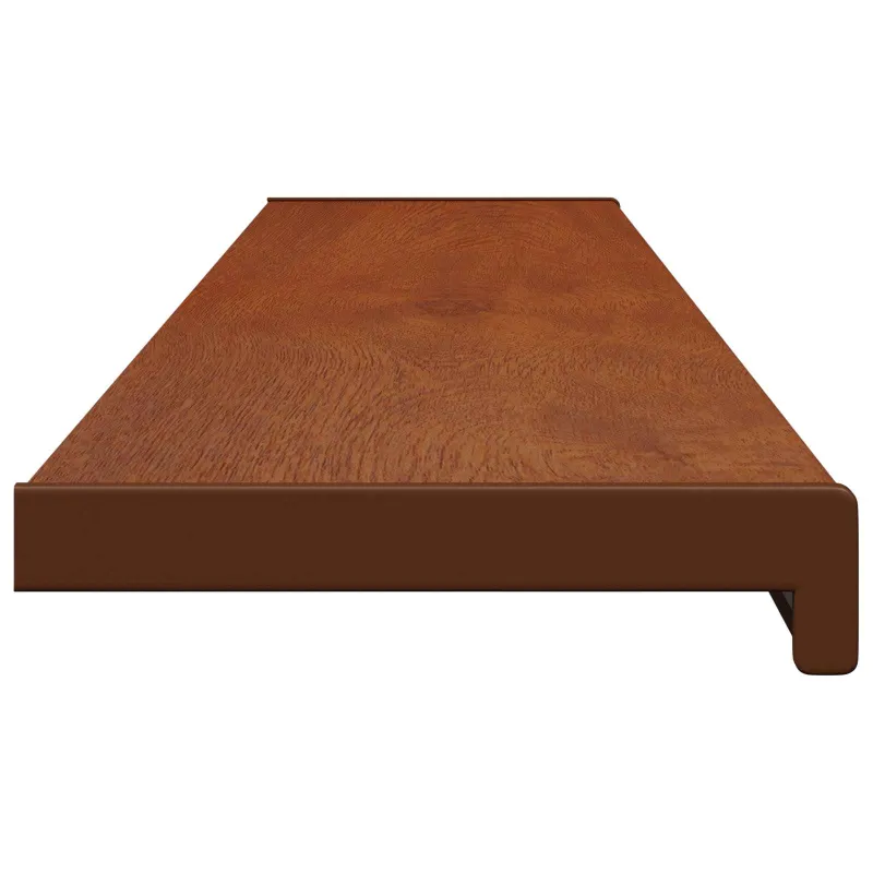 Langų palangė Ruda mediena 160 x 25 x 4,5 cm PVC