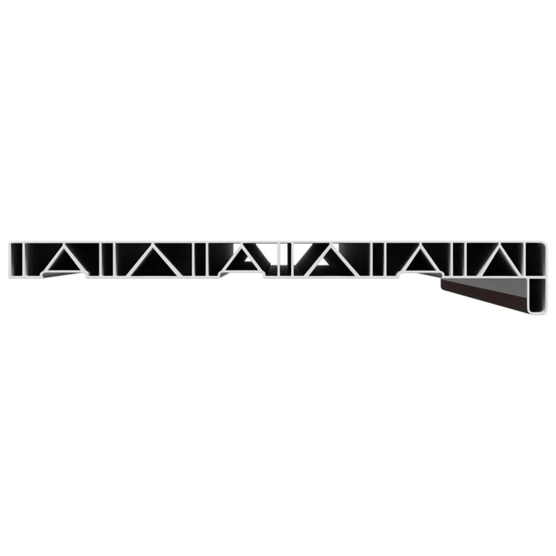 Langų palangė Ruda mediena 80 x 30 x 4,5 cm PVC