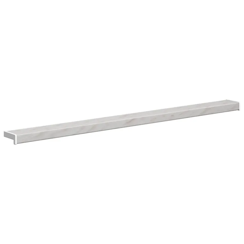 Langų palangė Marmurinė tekstūra 120 x 10 x 4,5 cm PVC