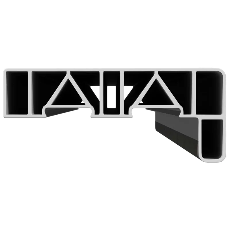 Langų palangė Marmurinė tekstūra 80 x 15 x 4,5 cm PVC