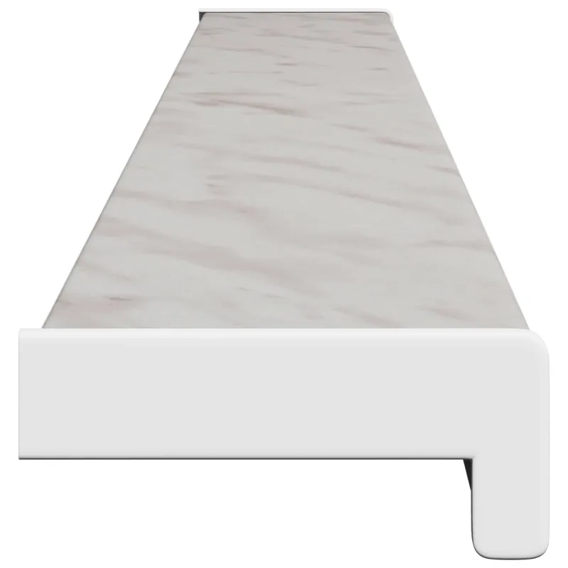 Langų palangė Marmurinė tekstūra 160 x 15 x 4,5 cm PVC