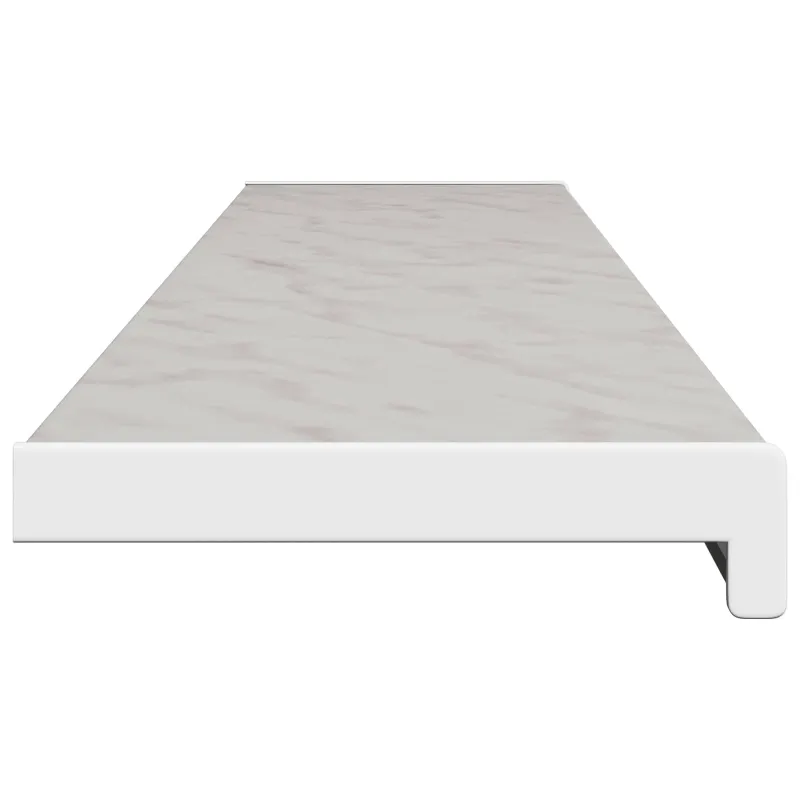 Langų palangė Marmurinė tekstūra 120 x 25 x 4,5 cm PVC