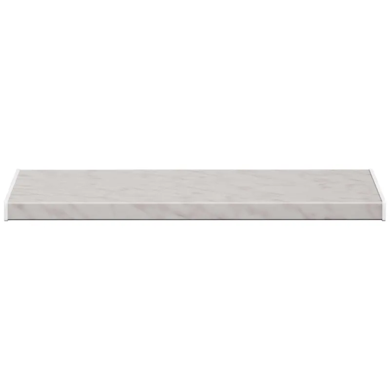Langų palangė Marmurinė tekstūra 60 x 45 x 4,5 cm PVC