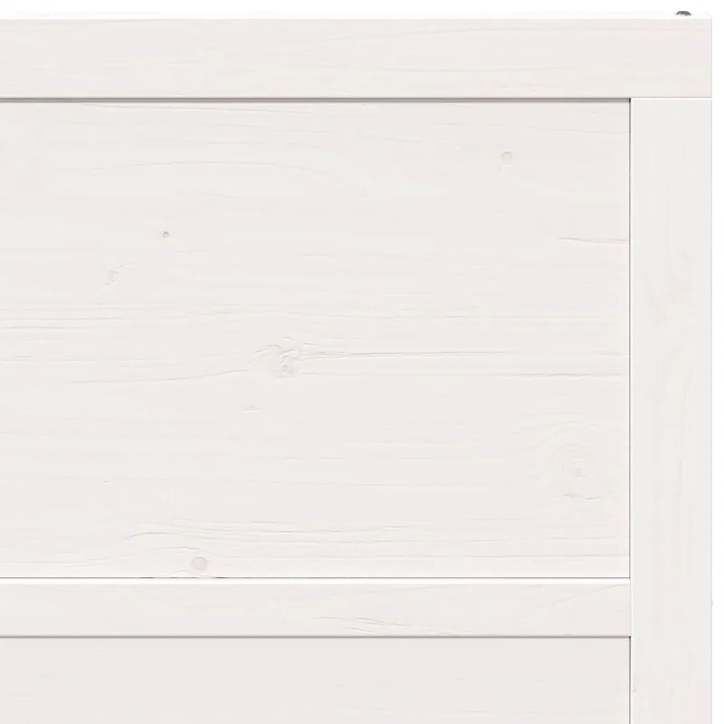 Tvarto durys Balta 100 x 2,5 x 208 cm Pušies medienos masyvas