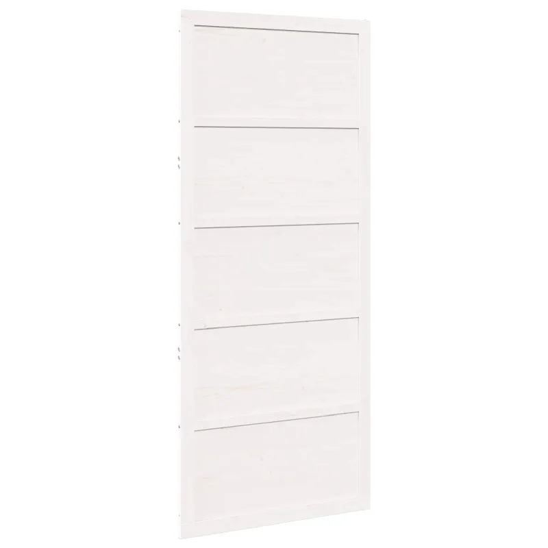 Tvarto durys Balta 90 x 2,5 x 208 cm Pušies medienos masyvas