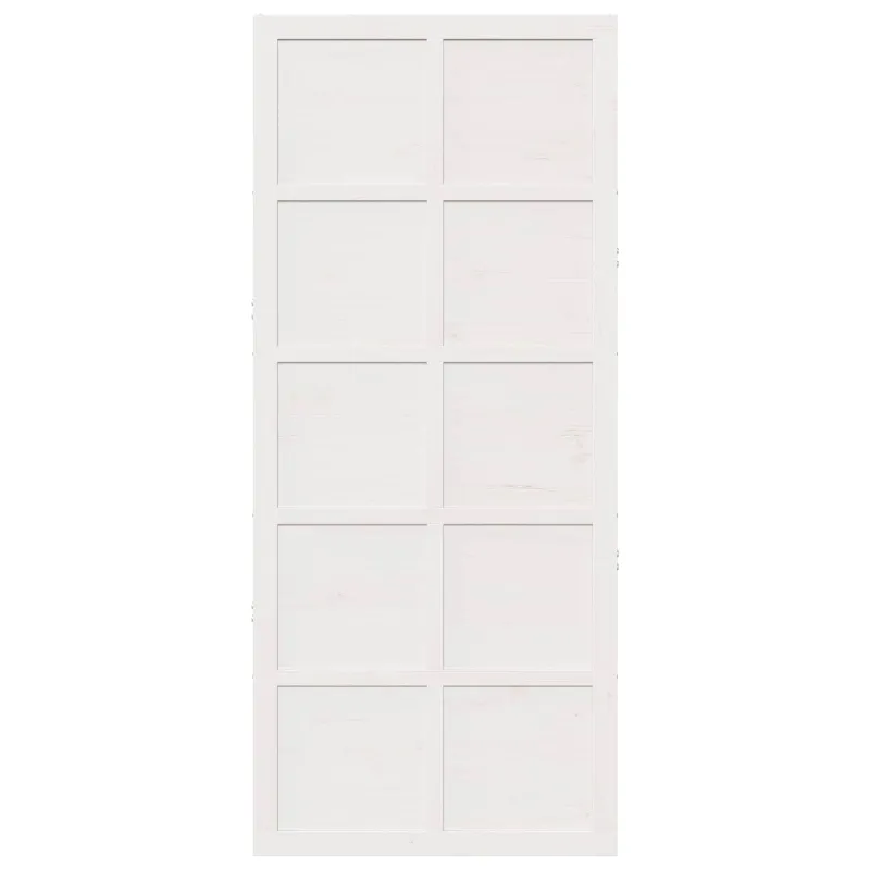 Tvarto durys Balta 90 x 2,5 x 208 cm Pušies medienos masyvas