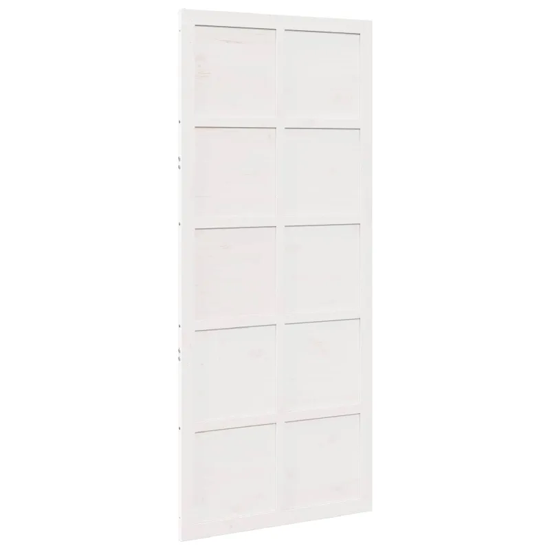 Tvarto durys Balta 90 x 2,5 x 208 cm Pušies medienos masyvas