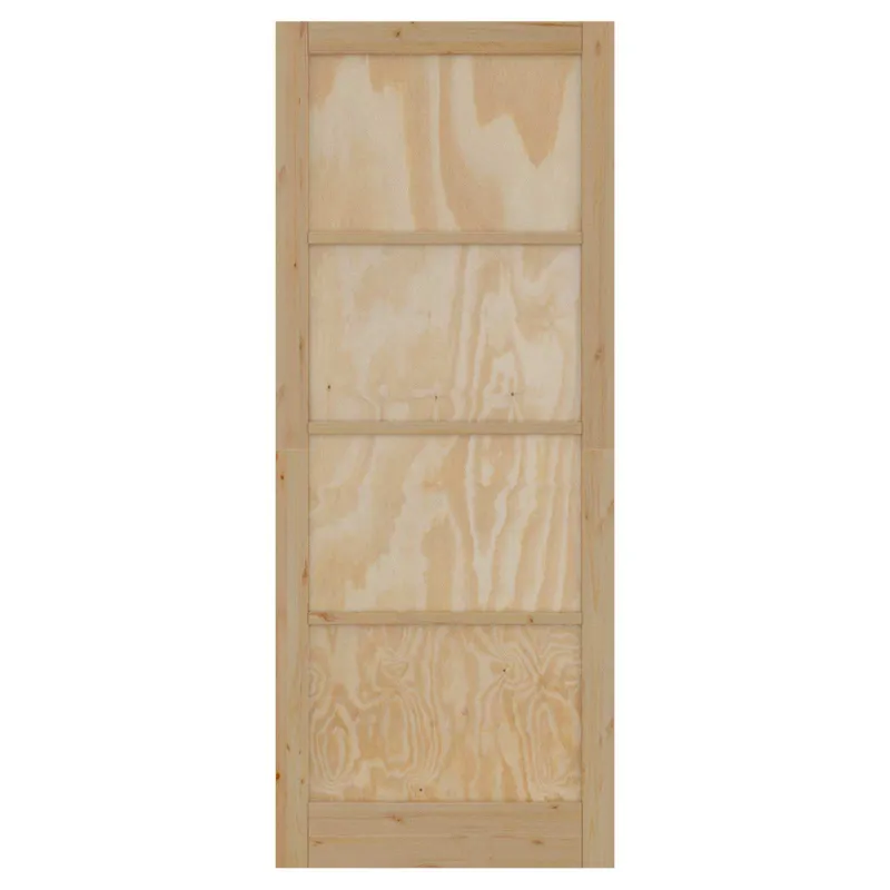 Vidaus durys Natūrali 83 x 232 cm fanera