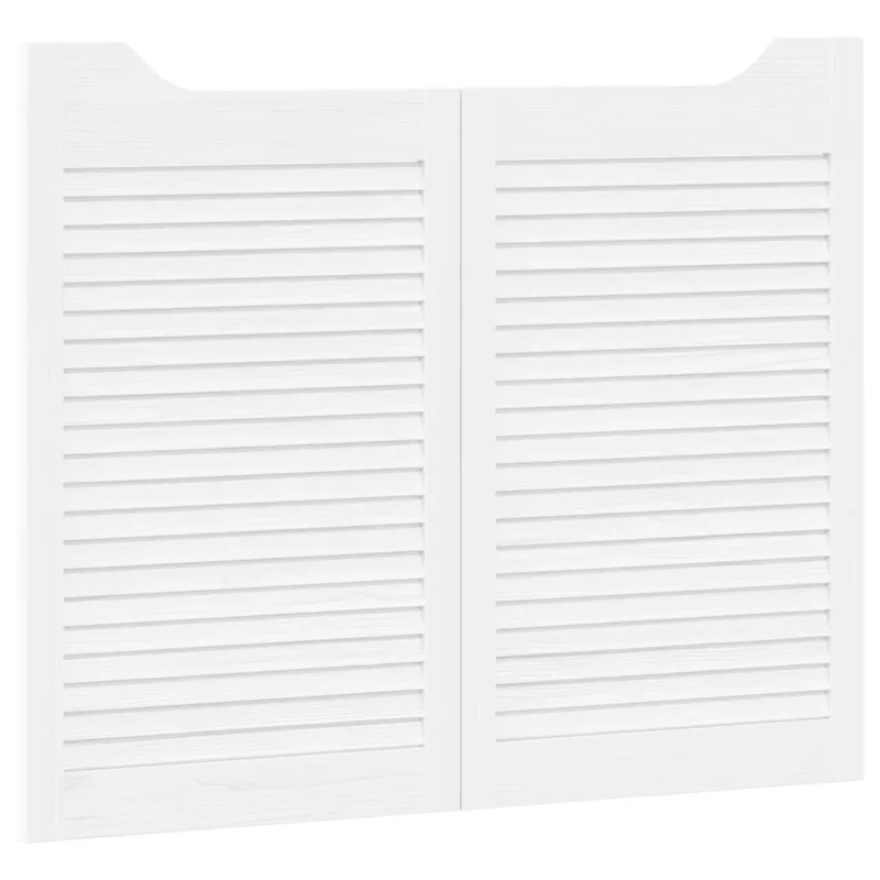 Sukamosios durys Balta 80 x 50 cm Pušies medienos masyvas