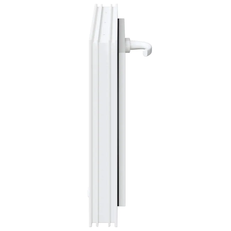 Požeminio lango RISOR 60 x 40 cm PVC ir stiklas Balta