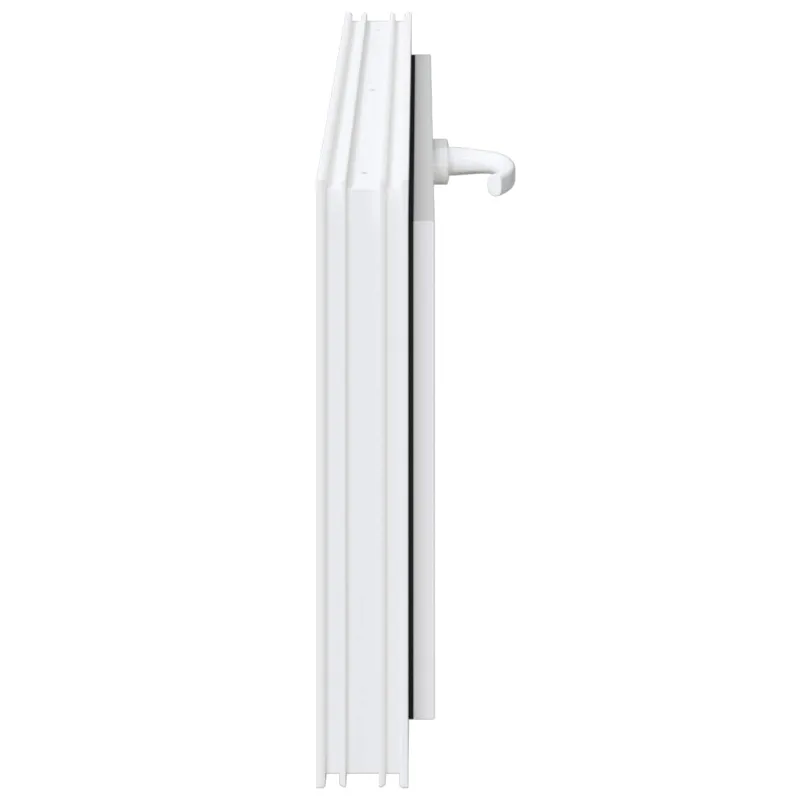 Požeminio lango RISOR 90 x 40 cm PVC ir stiklas Balta