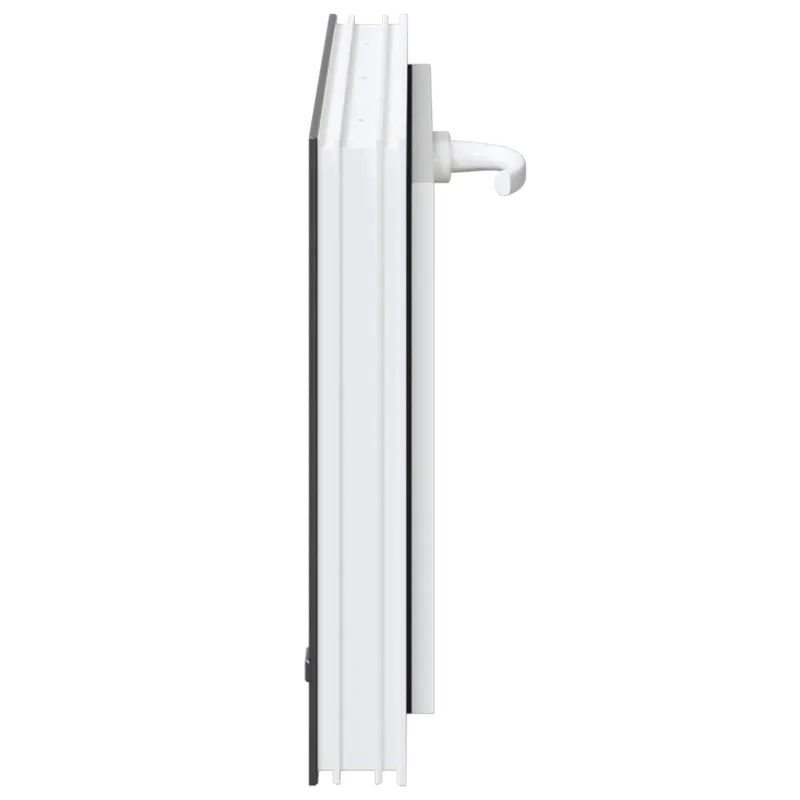 Požeminio lango RISOR 60 x 40 cm PVC ir stiklas Antracito