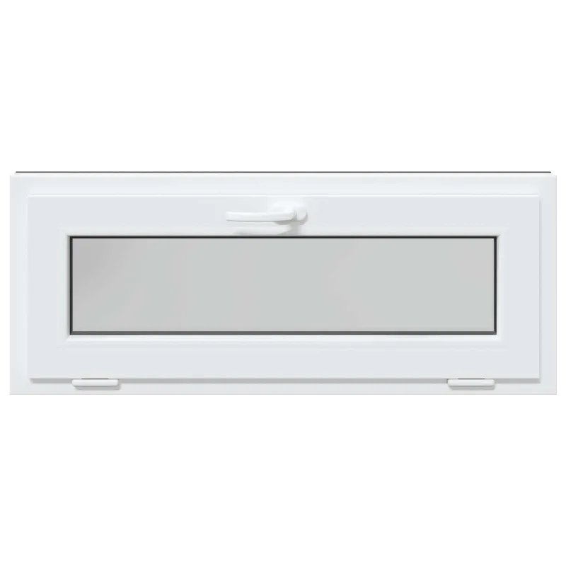 Požeminio lango RISOR 110 x 40 cm PVC ir stiklas Antracito