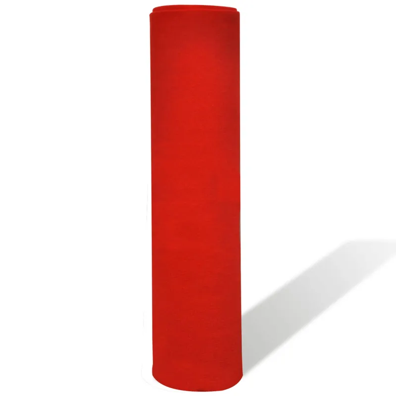 Kilimas Raudona 1 x 10 m Poliesteris