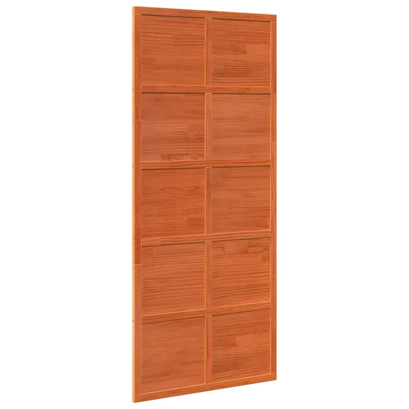 Tvarto durys Vaško ruda 90 x 208 cm Pušies medienos masyvas