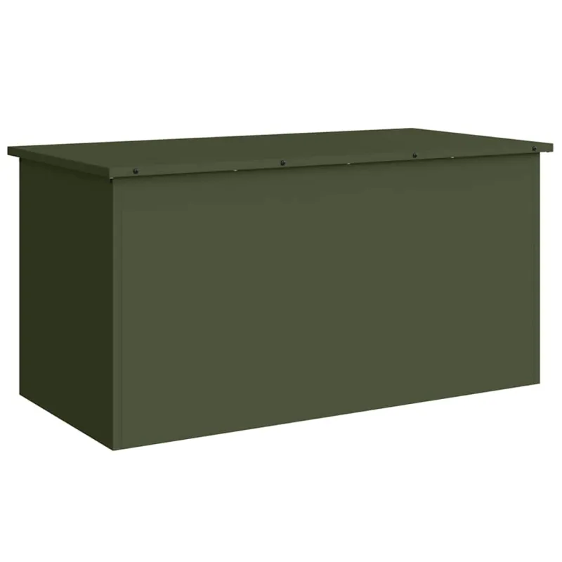 Lauko saugojimo dėžė Alyvuogių žalia 100 x 50,5 x 50 cm Plienas