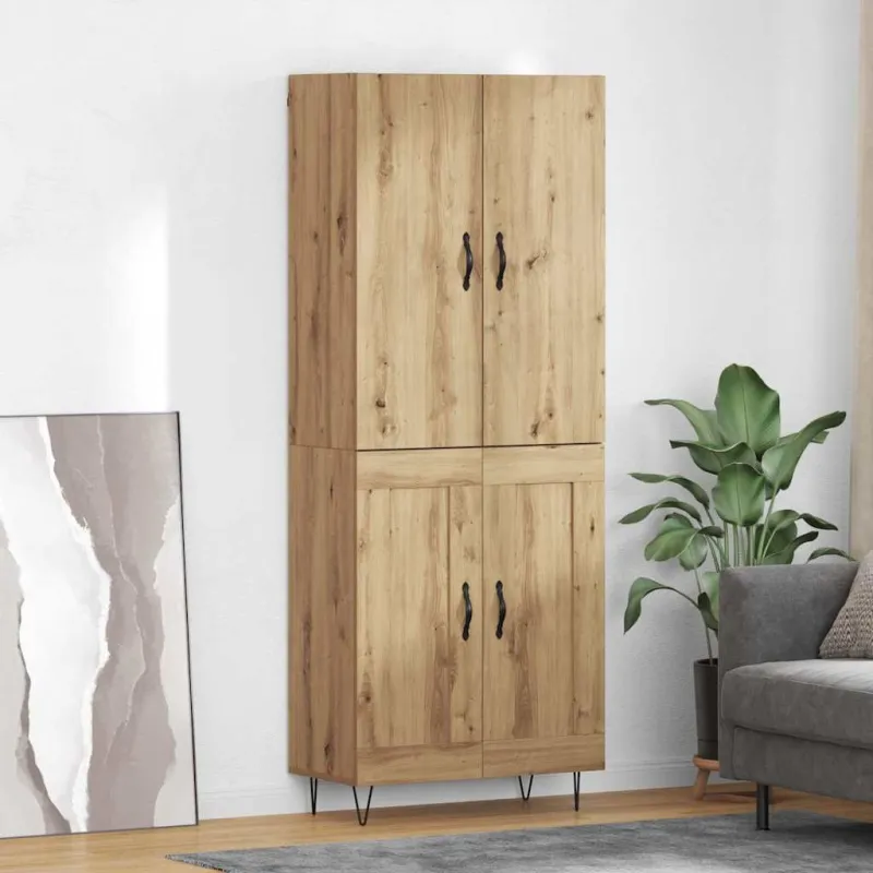 Aukštas spintelė 2 pcs Amatininkų ąžuolas