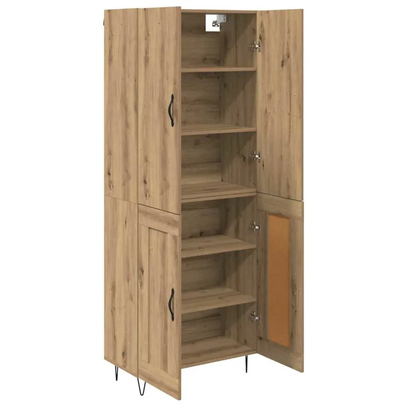 Aukštas spintelė 2 pcs Amatininkų ąžuolas