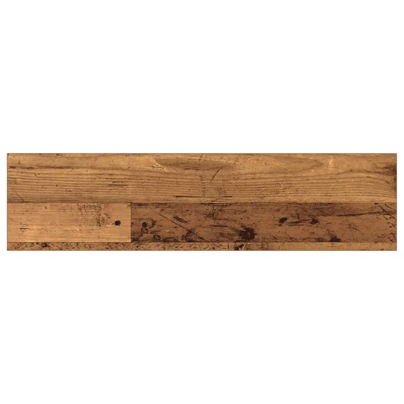 Knygų lentyna 4 pcs Ruda 80 x 20 x 1,5 cm Apdirbta mediena