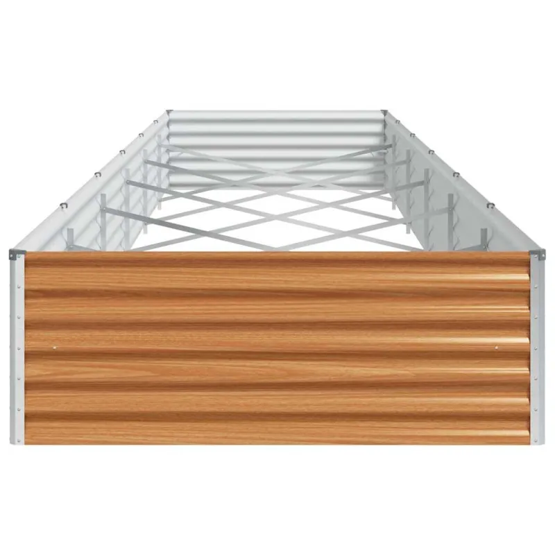 Paaukštinta sodo lova 582 x 100 x 36 cm Cinkuota plienas