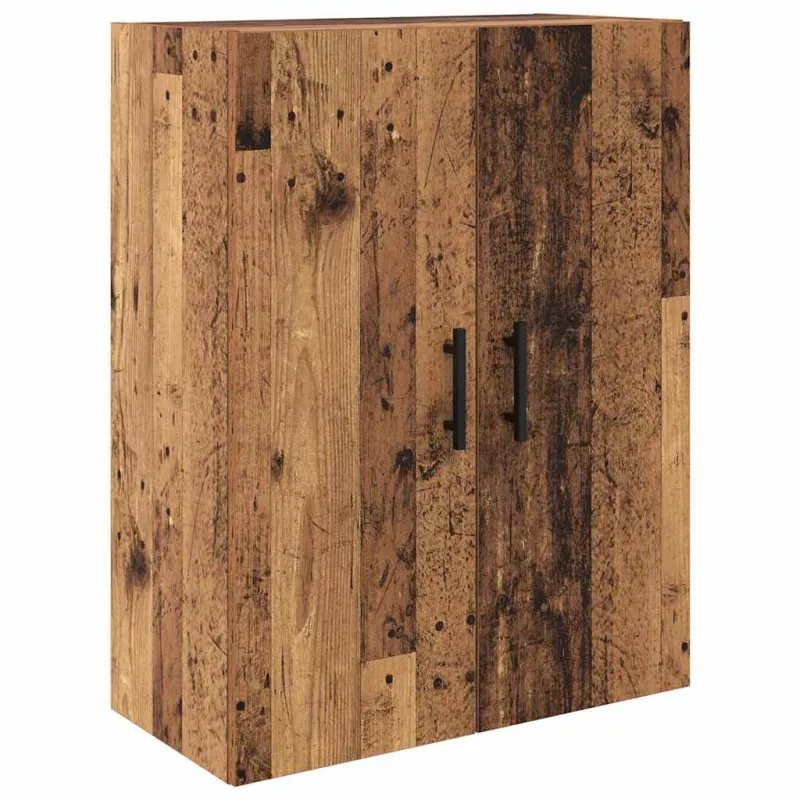 Aukštas spintelė 2 pcs Senovinis medis 69,5 x 34 x 180 cm