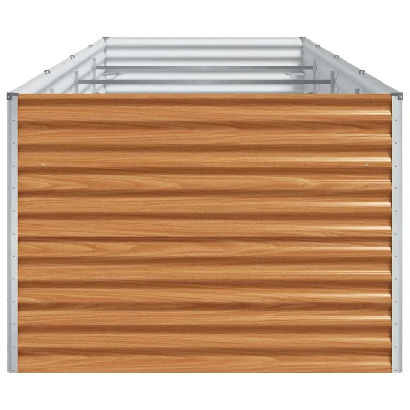 Paaukštinta sodo lova 390 x 100 x 68 cm Cinkuota plienas