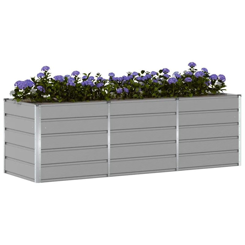 Lovelis Šviesiai pilka 240 x 80 x 75 cm Plienas