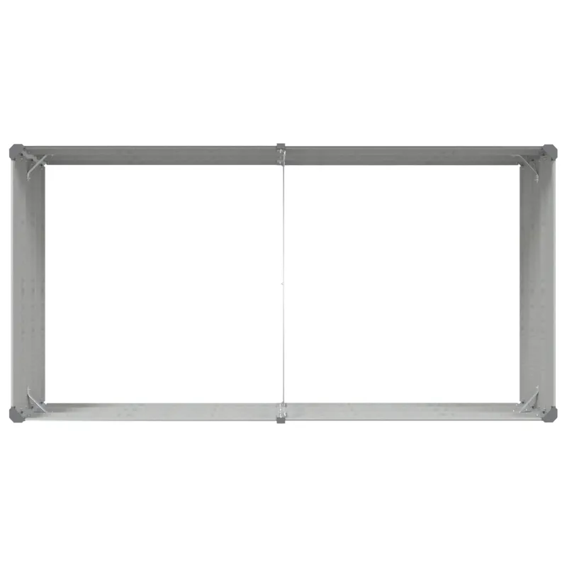 Lovelis Šviesiai pilka 195 x 100 x 45 cm Cinkuota plienas