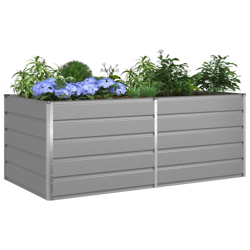 Lovelis Šviesiai pilka 195 x 100 x 75 cm Cinkuota plienas