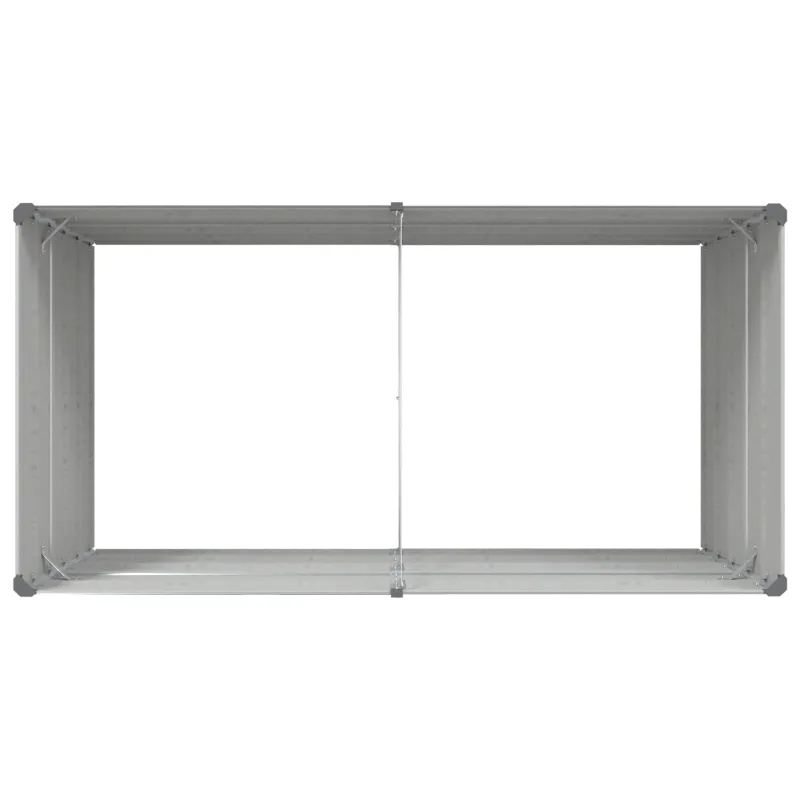 Lovelis Šviesiai pilka 195 x 100 x 75 cm Cinkuota plienas