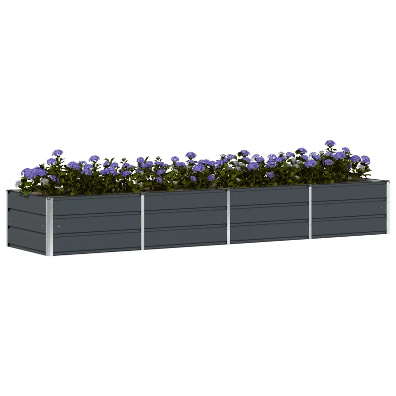 Lovelis Antracitas 320 x 80 x 45 cm Plienas