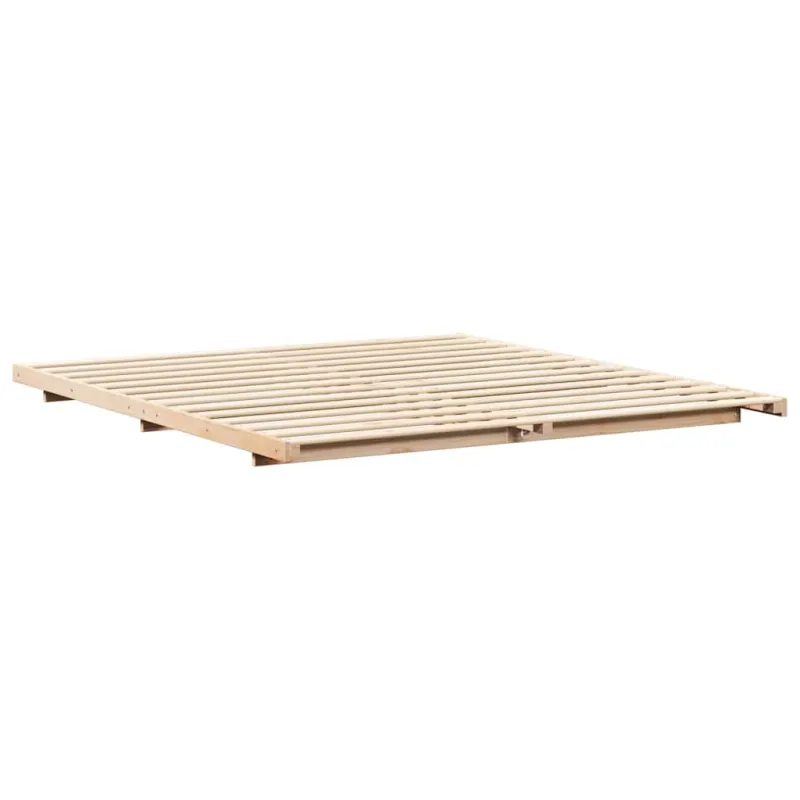 Lovos rėmas Ruda 200 x 210 cm Kietos pušies mediena