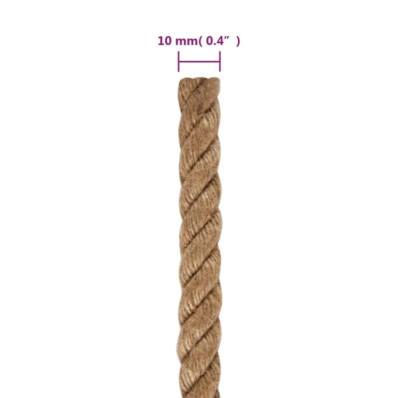 Virvė, 250m, 100% džiutas, 10 mm
