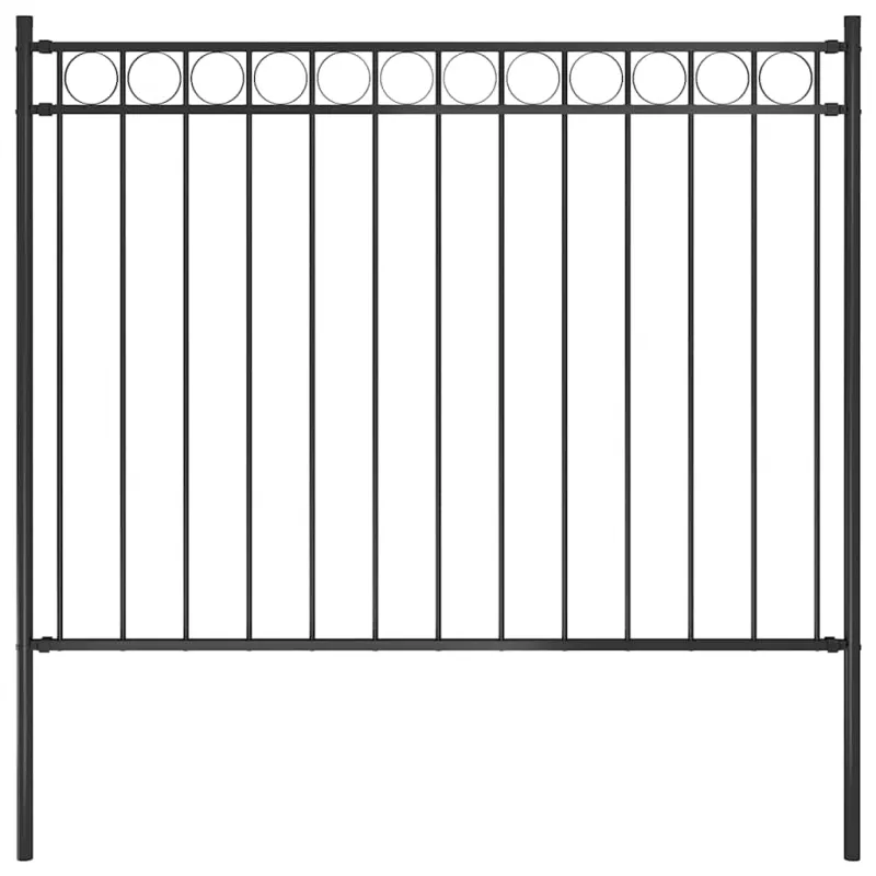 Sodo tvora ASSEN, plienas, 1,7x1 m, juoda