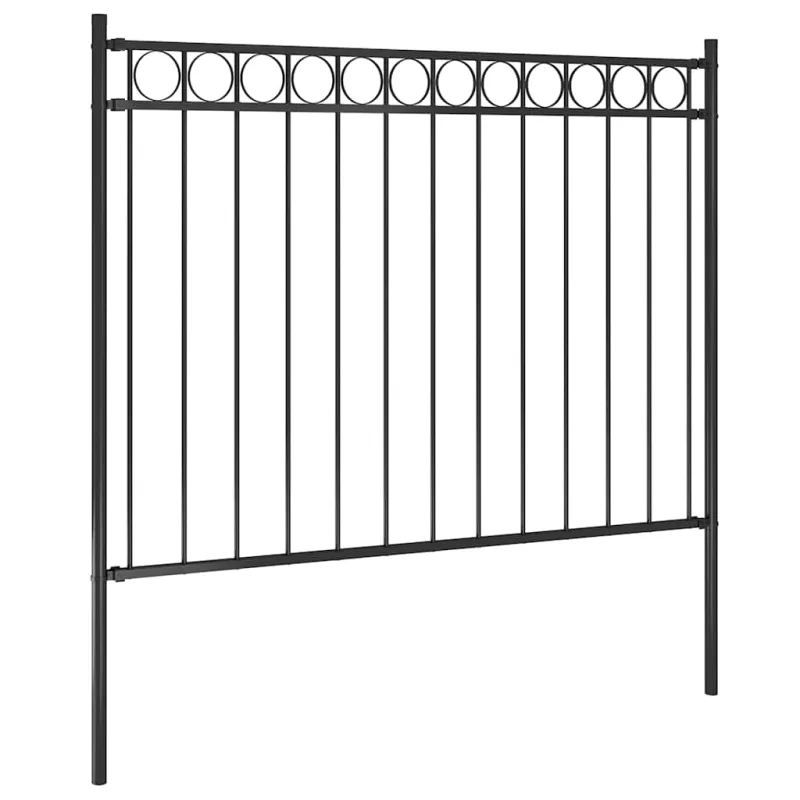 Sodo tvora ASSEN, plienas, 1,7x1 m, juoda